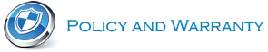 Warranty and Policy